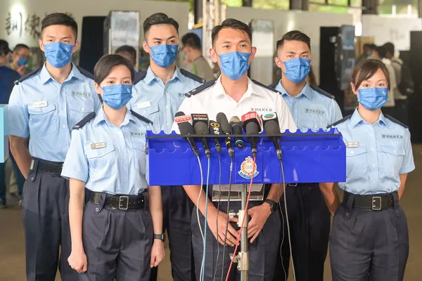 ▲香港警察。（圖／CFP）