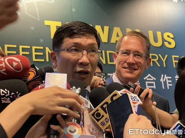 ▲▼我國負責製造組裝銳鳶無人機的經緯航太董事長羅正方。（圖／記者陶本和攝）