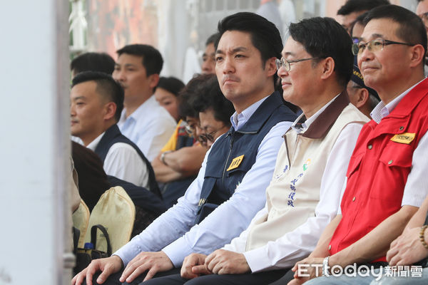 ▲台北市長蔣萬安出席112年民安9號全民防災演習。（圖／記者林敬旻攝）