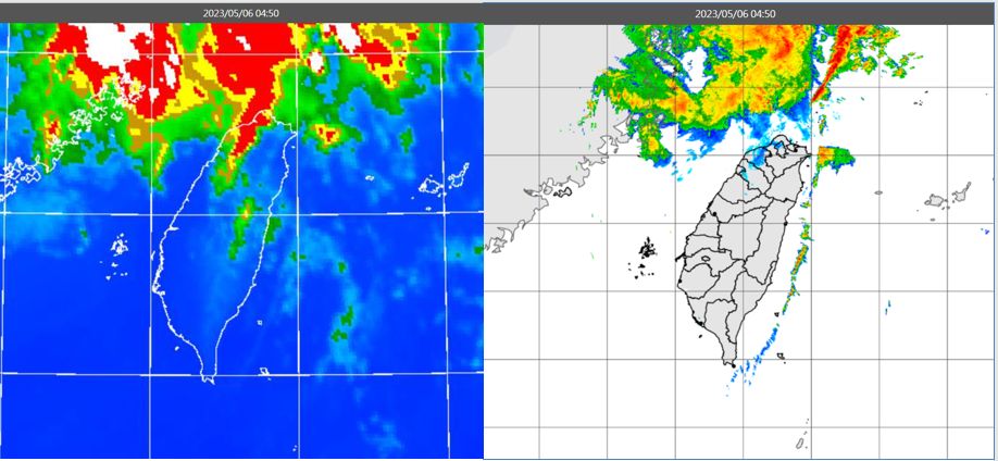 ▲▼衛星雲圖。（圖／中央氣象局）