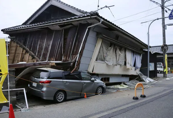 ▲▼日本能登地震規模上修到6.5 已1死21傷。（圖／路透社）