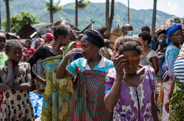 ▲民主剛果洪水土石流釀災，死亡人數已上升至203人。（圖／路透）