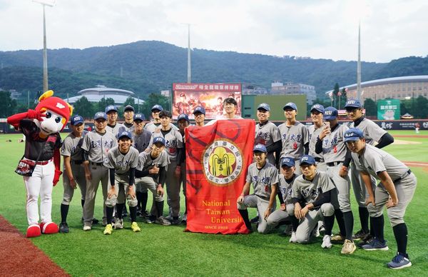 ▲台灣大學棒球隊，翁宇呈     。（圖／味全龍提供）
