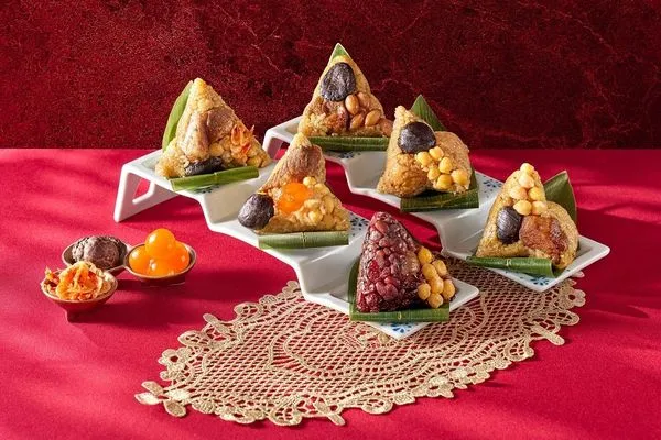 ▲端午「福容粽」六種口味，滿足全家人味蕾