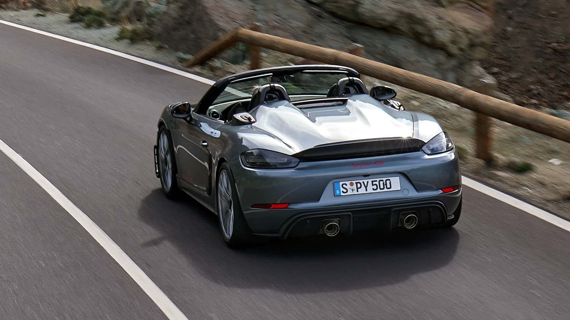 ▲Porsche 718 Spyder RS。（圖／翻攝自Porsche）