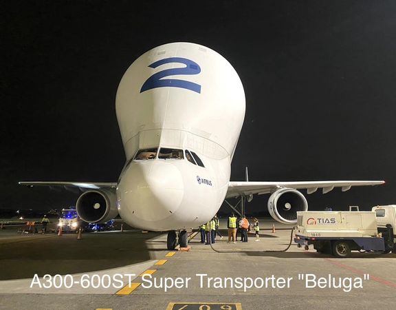 ▲▼空巴大白鯨（A300-600ST Super Transporter 