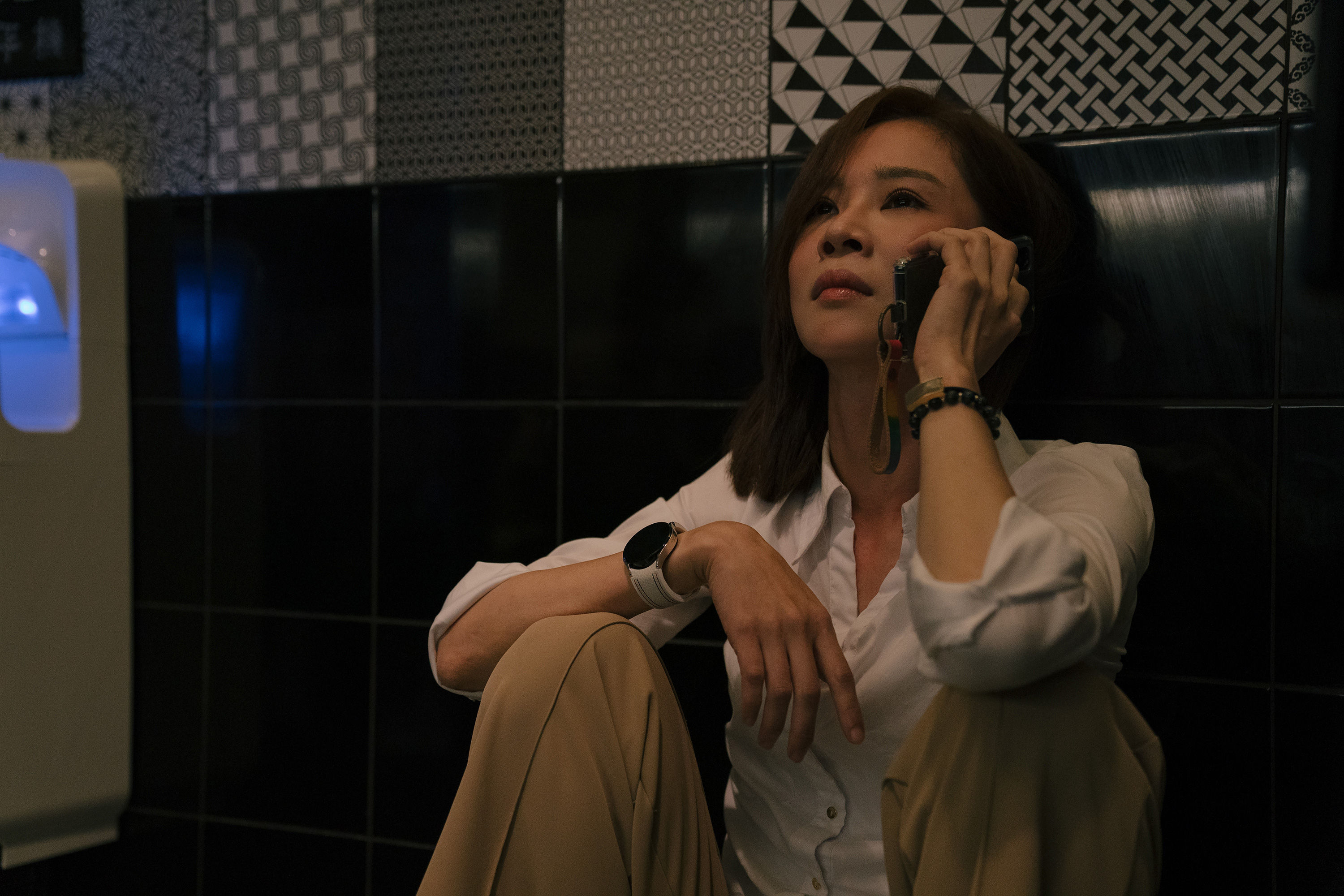 ▲《人選之人-造浪者》女子力爆棚，謝盈萱喊：我們不要算了 逼哭眾人。（圖／Netflix提供）