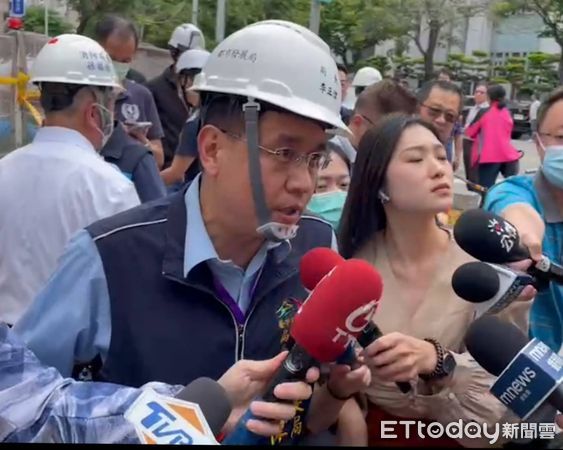 ▲台中市府都發局長說明。（圖／記者鄧木卿攝）