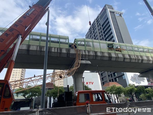 ▲台中捷運,綠線,意外,工安。（圖／民眾提供）