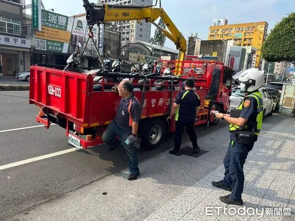 ▲▼ 嘉義市交通大執法，改善駕駛用路習慣、從「停、讓」行人開始 。（圖／嘉義市警局提供）