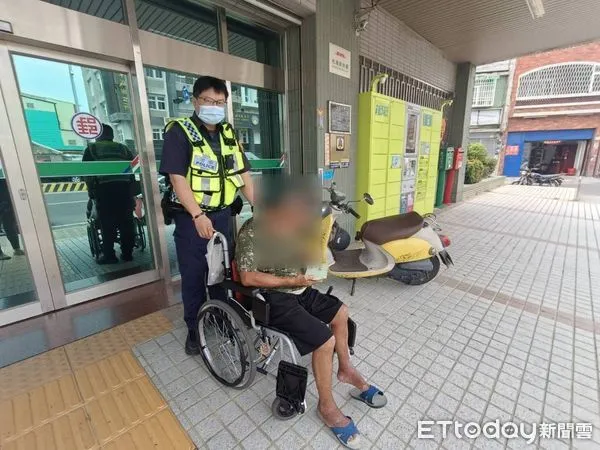 ▲恆春警分局仁壽派出所警員林郁生協助李男順利領到6000元            。（圖／記者陳崑福翻攝）