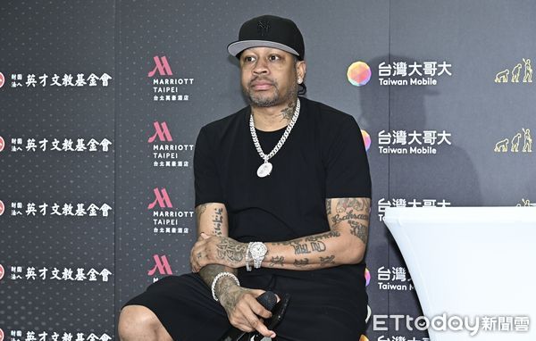 ▲▼NBA傳奇球星「戰神」艾佛森(Allen Iverson)來台記者會 。（圖／記者李毓康攝）