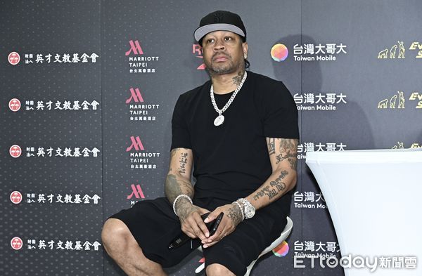 ▲▼NBA傳奇球星「戰神」艾佛森(Allen Iverson)來台記者會。（圖／記者李毓康攝）