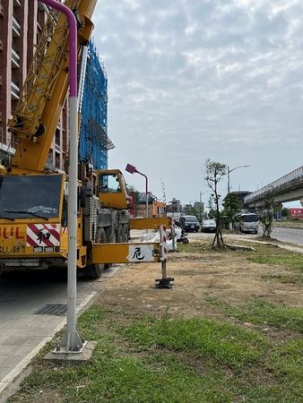 ▲桃園勞檢處針對轄內興富發集團建案，進行全面勞檢。（圖／勞動局提供）