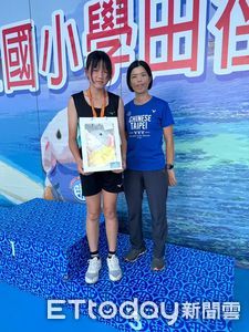 排球隊員轉戰田徑　嘉市僑平國小賴郁婷全國小學錦標賽奪銅