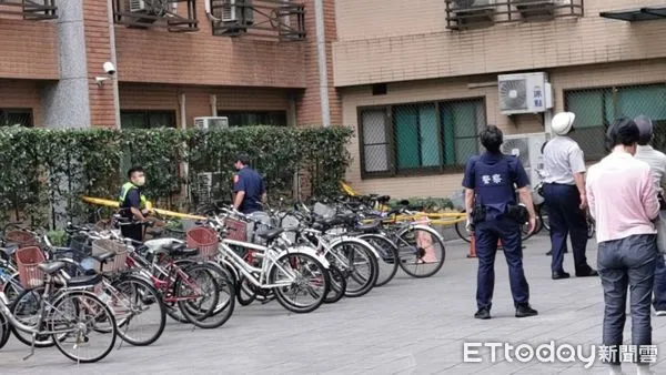 ▲▼             台大學生宿舍墜樓。（圖／記者黃彥傑攝）