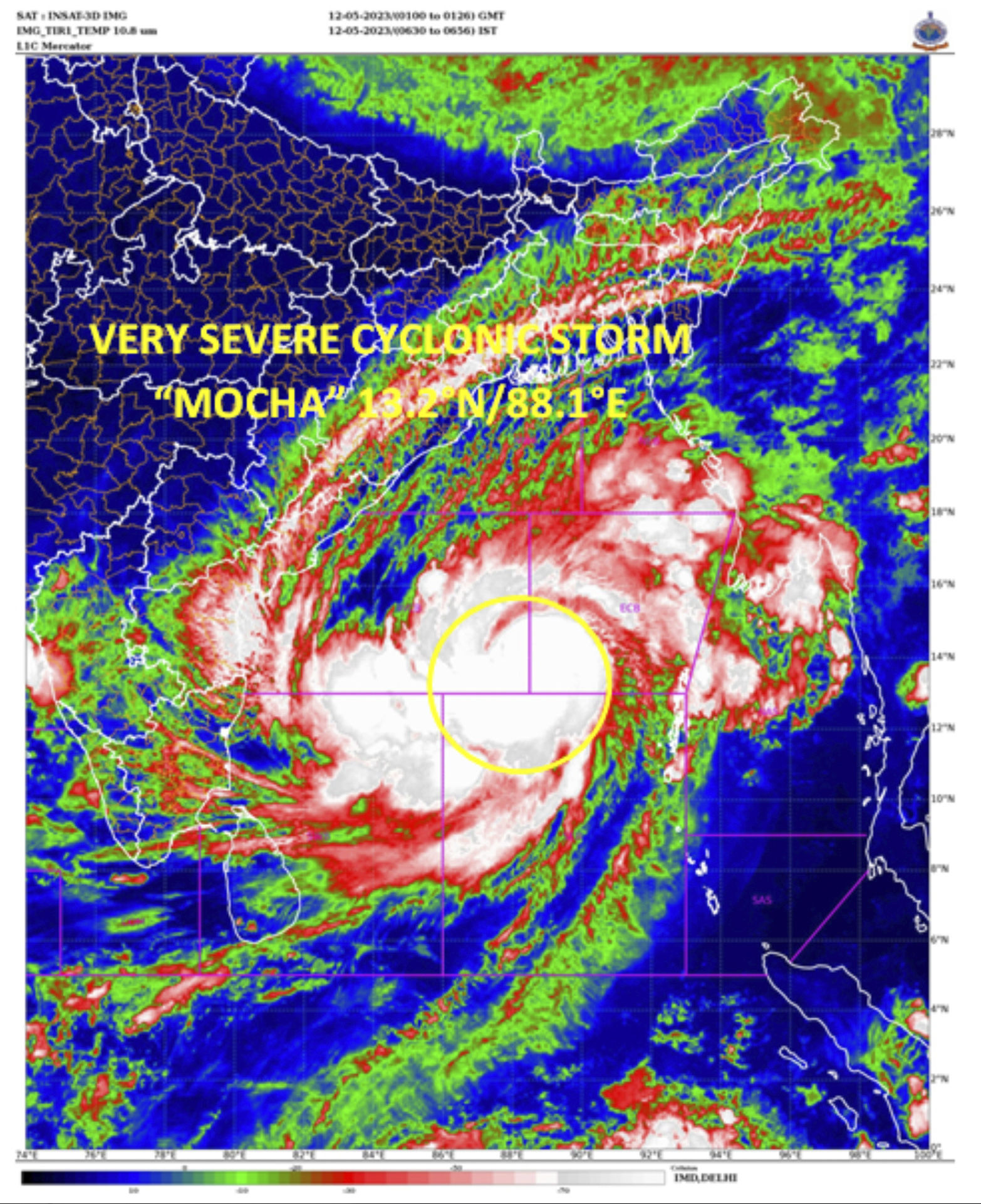 ▲超級颶風將登陸緬甸、孟加拉。（圖／達志影像／美聯社）