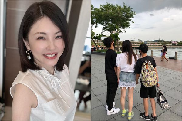 ▲▼兒子突來電以為出事　何如芸聽答案哭了。（圖／翻攝自Facebook／何如芸 Michelle Ho）