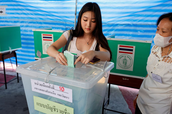 ▲▼ 泰國全國大選14日登場。（圖／路透）