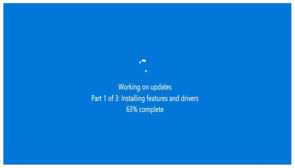 ▲有惡意程式偽裝成「Windows Update」。（圖／翻攝自malwarebytes）