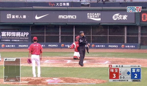 ▲林子昱被趕出場。（圖／截自CPBL TV）