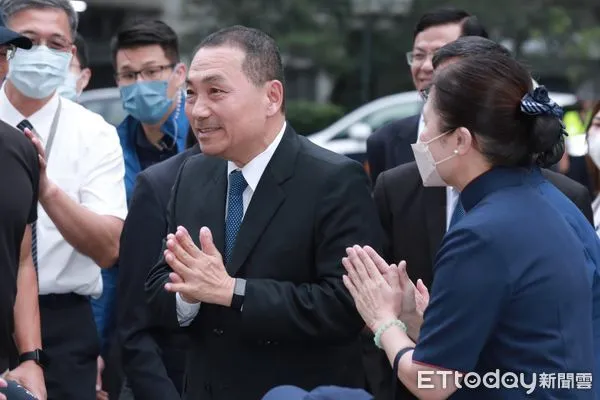 ▲▼2023年佛誕節浴佛大典暨全球慈濟日，侯友宜（圖／記者周宸亘攝）