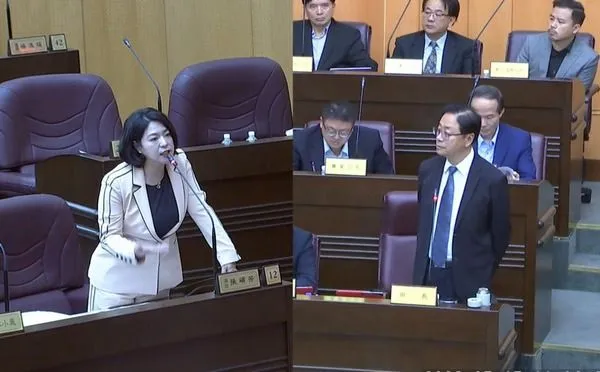 ▲市議員張碩芳為早療和特兒爭取資源