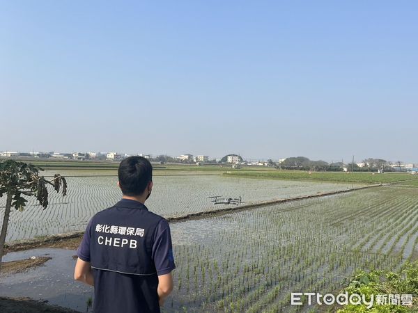 ▲彰化縣空品飆紅色警戒。（圖／彰化縣環保局提供）