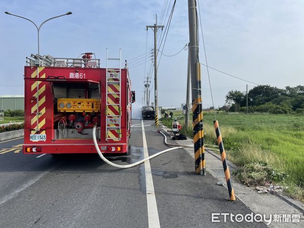 ▲彰化福興火燒車。（圖／記者唐詠絮翻攝）