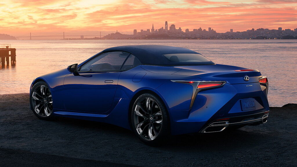 ▲2024 Lexus LC500 Convertible。（圖／翻攝自Lexus）