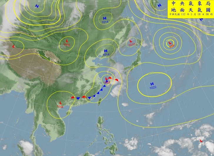 ▲▼未來一周天氣趨勢。（圖／氣象局）