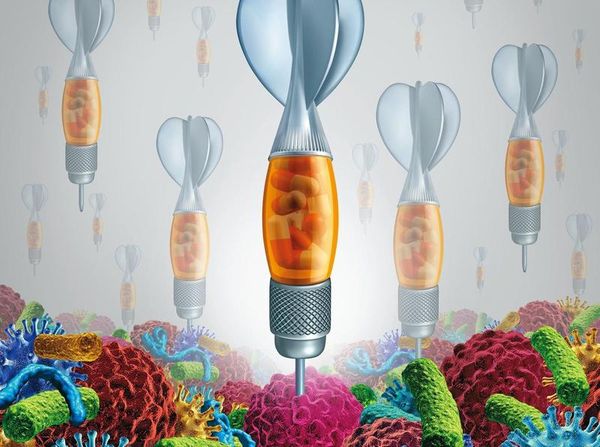 精準醫療大勢所趨，融合標靶治療與化療作用原理、有「魔法子彈」之稱的ADC抗癌新藥，正強勢登場。（東方IC）