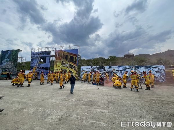 ▲台東縣112年全民防衛動員暨災害防救「民安9號」演習今展開 。（圖／記者楊漢聲翻攝）