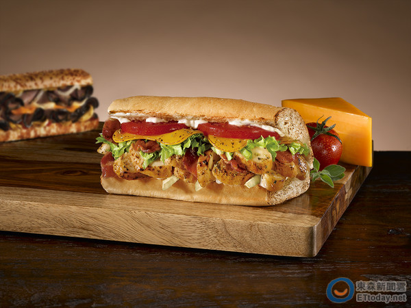 美國三明治專賣店Quiznos進軍台灣，9月起試營運。 （圖／業者提供）