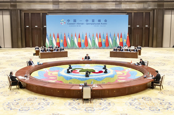 ▲首屆中國－中亞峰會在西安舉行。（圖／翻攝新華網）