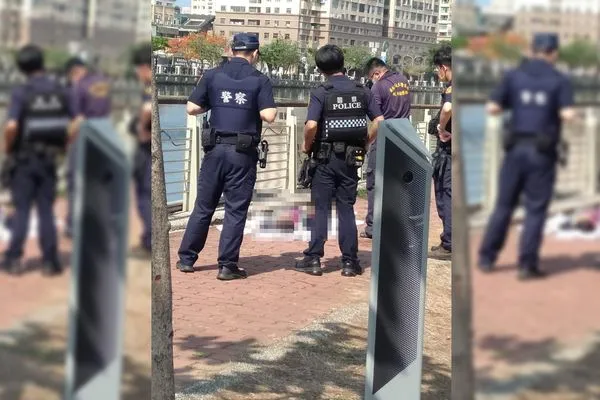 ▲▼             台南市安平區望月橋今(21)日早上8時38分驚傳死亡事件。（圖／翻攝自台南大小事）