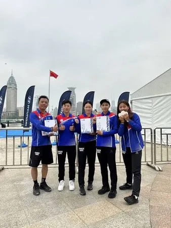 ▲中華反曲弓女團在射箭世界盃上海站奪銀。（圖／射箭協會提供）