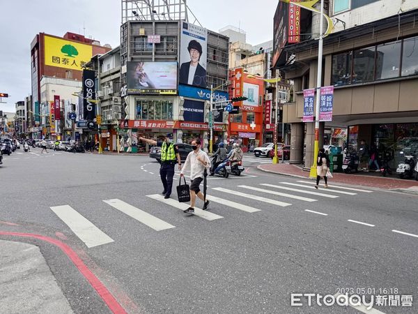 ▲▼花蓮第2波「禮讓行人」即將專案啓動。（圖／花蓮縣警察局提供，下同）