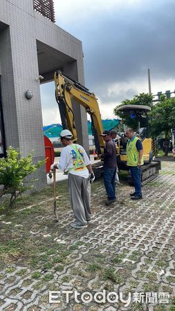 ▲台南市安南區州北里活動中心旁「學童人行步道工程」，預計5月25日進行啟用典禮，啟用後將可保障學童及居民擁有更安全的通學環境及行走空間。（圖／記者林悅翻攝，下同）