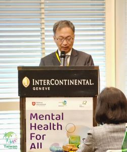 國合會辦WHA場外實體論壇 薛瑞元聚焦防疫人員心理健康