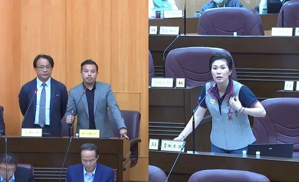 ▲桃園市議員謝美英曝，造成行人地獄兩要因