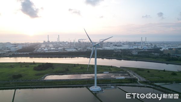 ▲▼達德能源今日(5月24日)發佈「達德能源第200座風機完工 寫下台灣陸域風場新里程」。（圖／記者蔡佩旻翻攝）