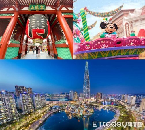 ▲東京、法國迪士尼與首爾任遨遊。（圖／KKday提供）