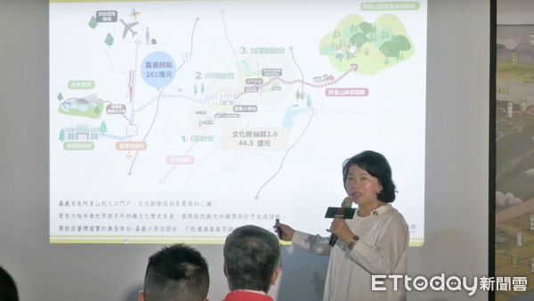 ▲▼  陳建仁院長視察阿里山林業鐵路 黃敏惠市長呼籲以輕軌完成國外遊客上阿里山的最後一哩路 。（圖／嘉義市政府提供）