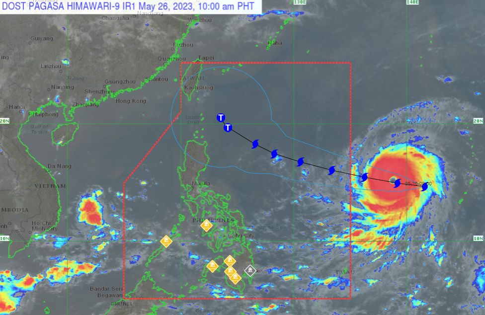 ▲▼             。（圖／翻攝自菲律賓氣象局（PAGASA））