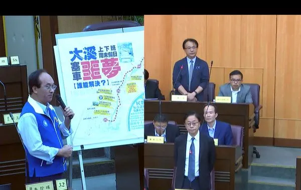 ▲解決大溪塞車噩夢，市議員李柏坊提出「解方」