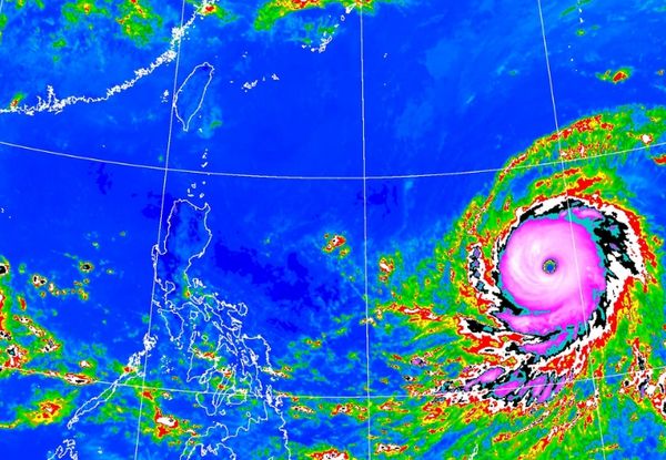 ▲▼衛星雲圖顯示，瑪娃颱風5/26上午最新位置。（圖／氣象局） 