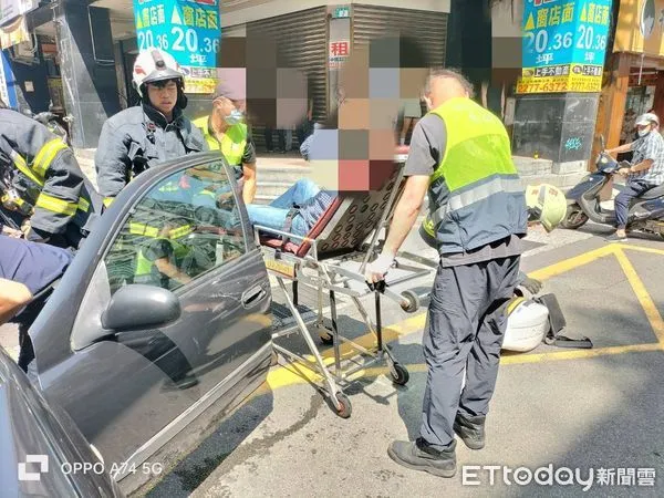 ▲▼ 新北男子癱軟車內，陷入昏迷            。（圖／記者戴上容翻攝）