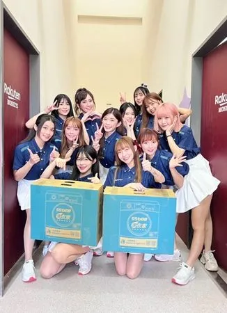 ▲樂天女孩成為台灣職業運動史上第一支擁有洗衣服務的啦啦隊。             （圖／樂天桃猿提供）