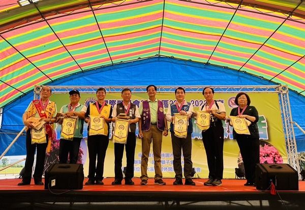 ▲國際獅子會300A1區月眉濕地認捐植樹